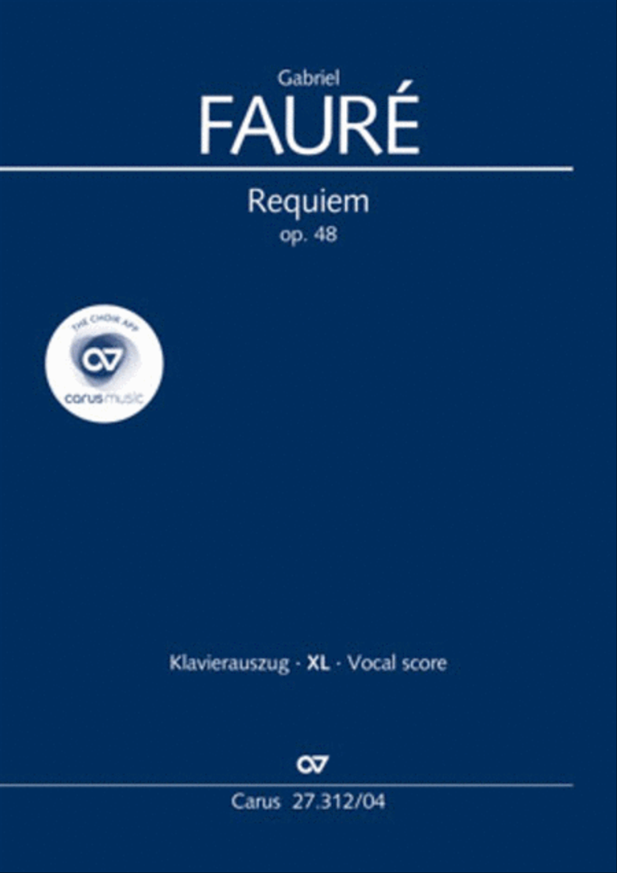 Requiem. Version for symphony orchestra (Requiem. Fassung fur Sinfonieorchester)