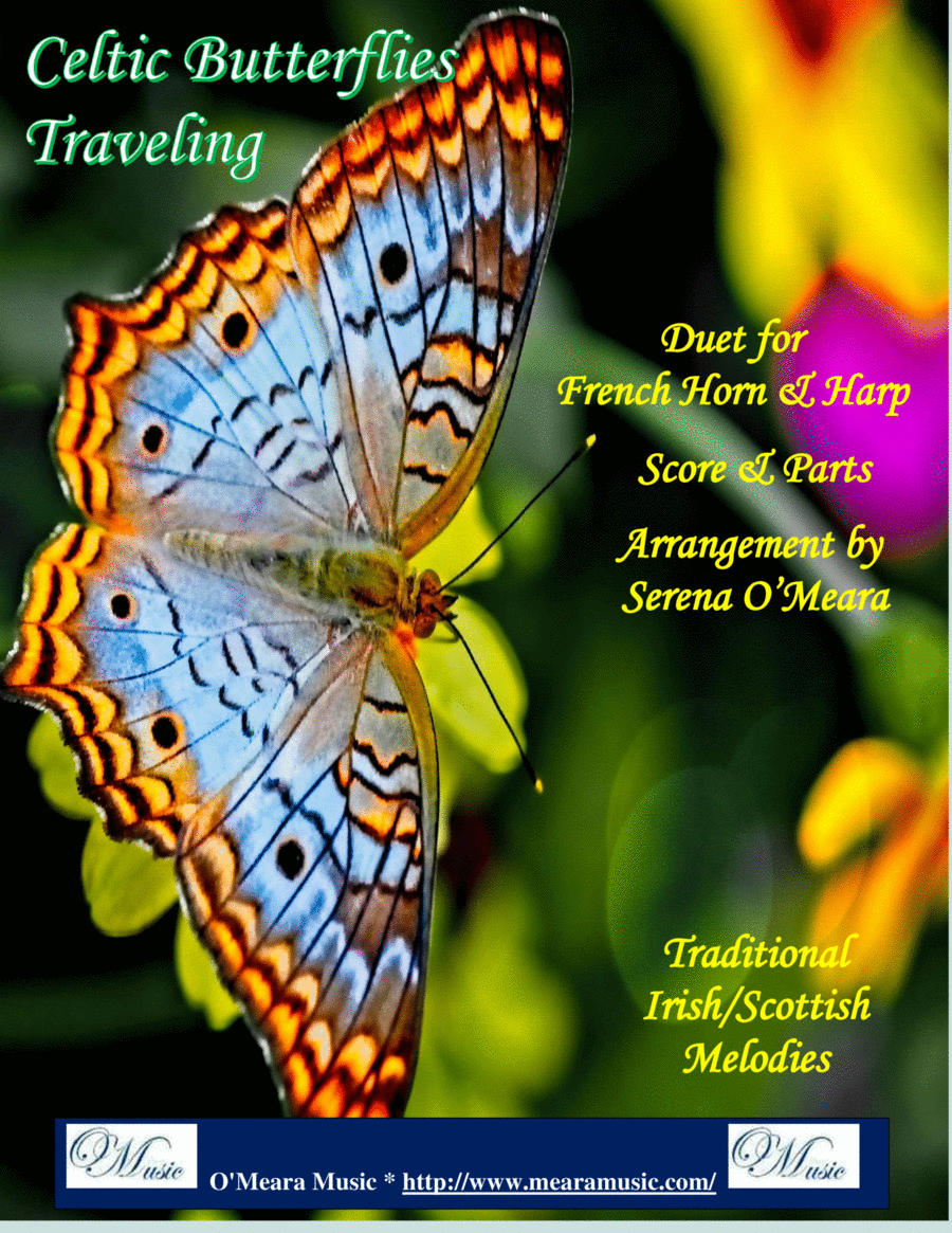 Celtic Butterflies Traveling, Duet for French Horn and Harp image number null