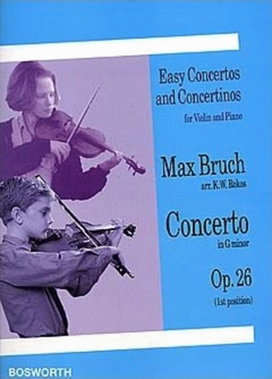 Book cover for Bruch - Concerto G Minor Op 26 Violin/Piano