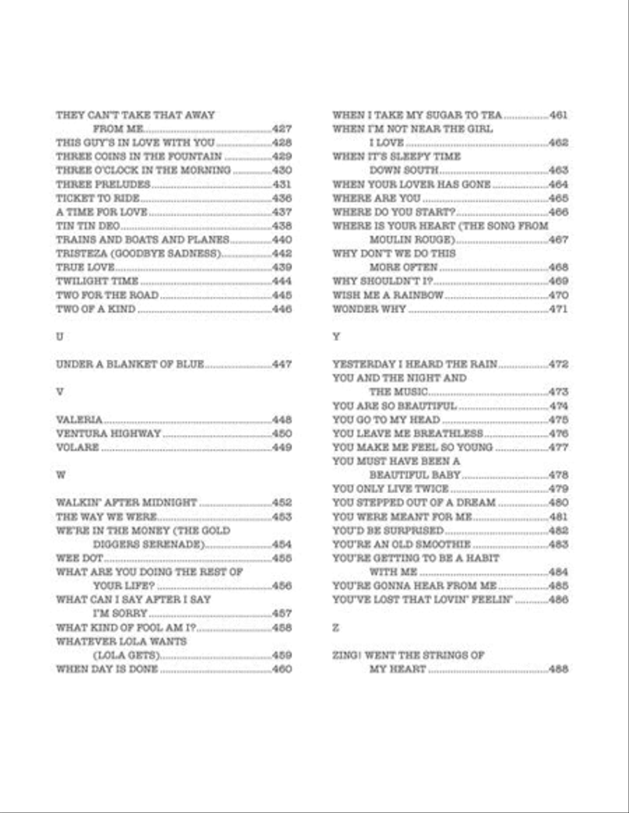 The Real Book – Volume VI Piano scores gallery preview page 10