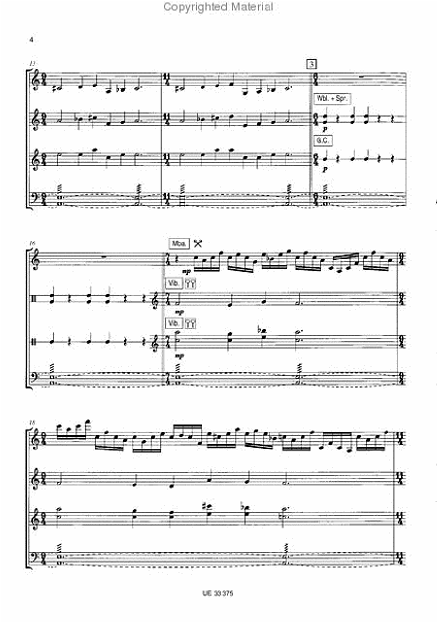 Fratres Drums scores gallery preview page 4