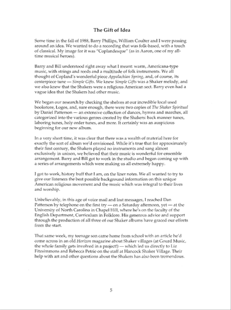 The Music of the Shakers for Mountain Dulcimer Mountain Dulcimer scores gallery preview page 6