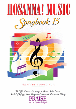 Book cover for Hosanna! Music Songbook 15