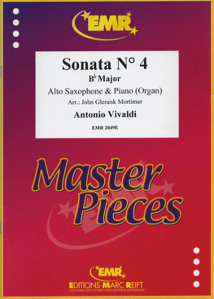 Sonata No. 4 in Bb Major image number null