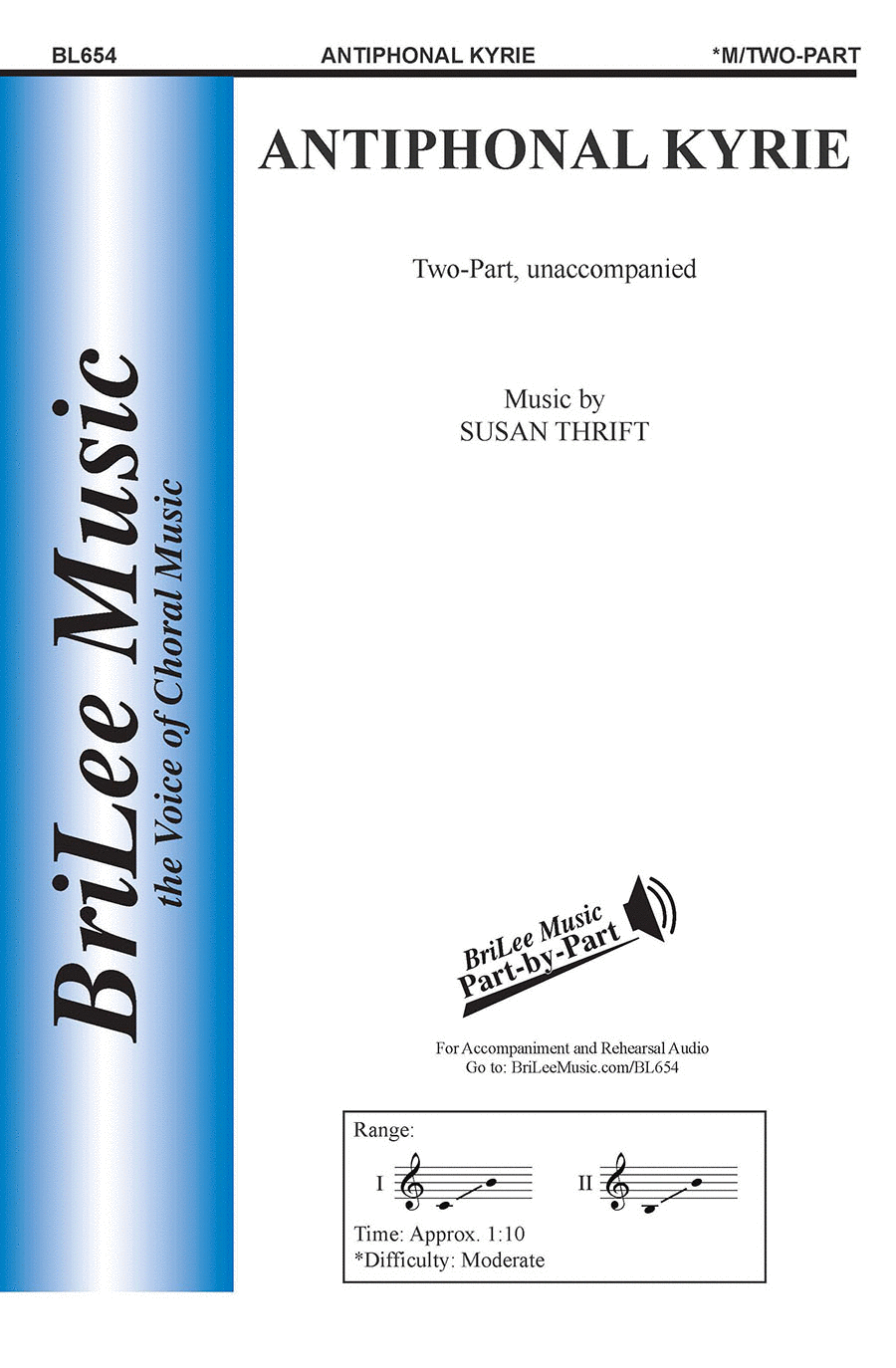 Antiphonal Kyrie Choir scores gallery preview page 1