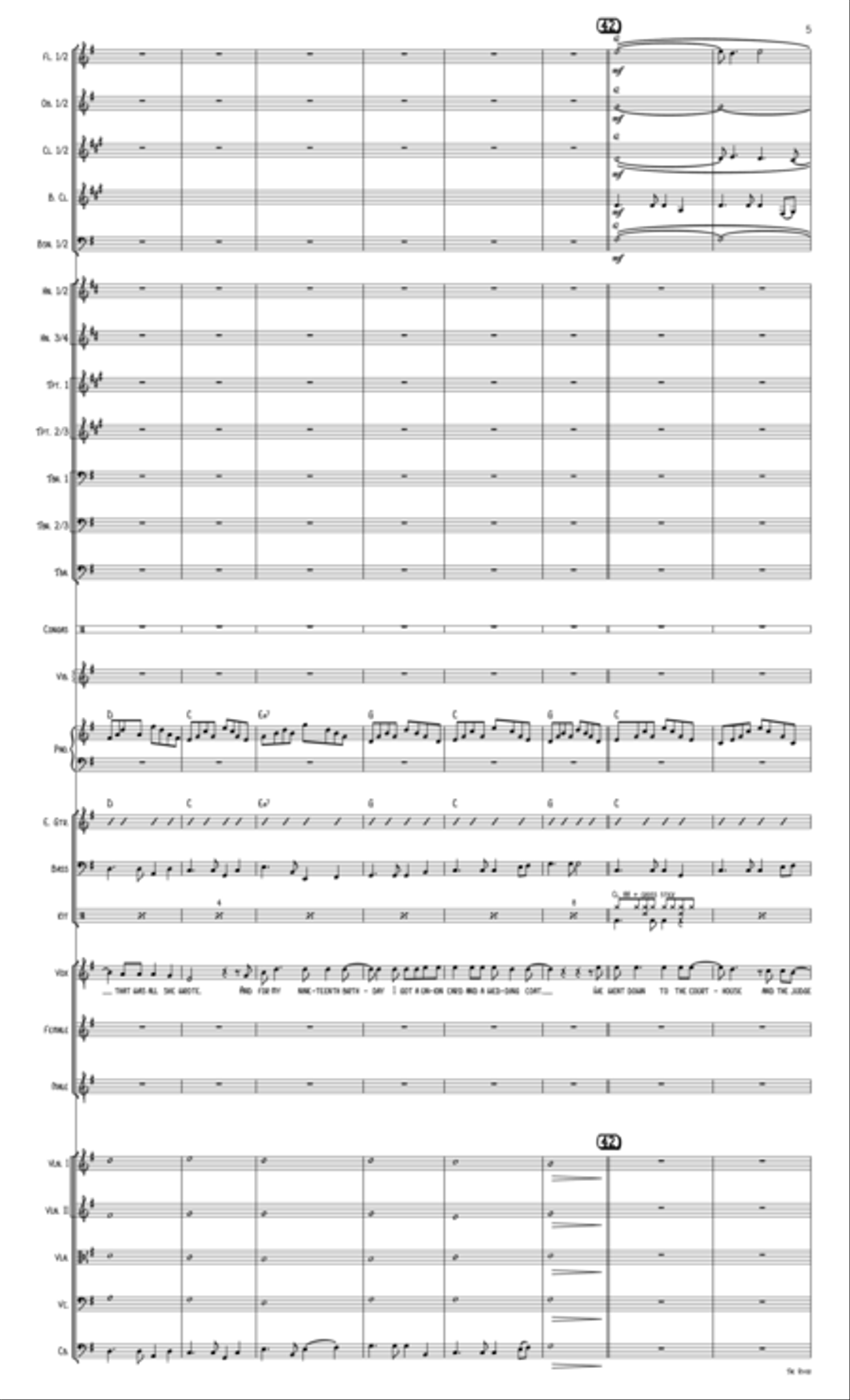 The River Full Orchestra scores gallery preview page 6
