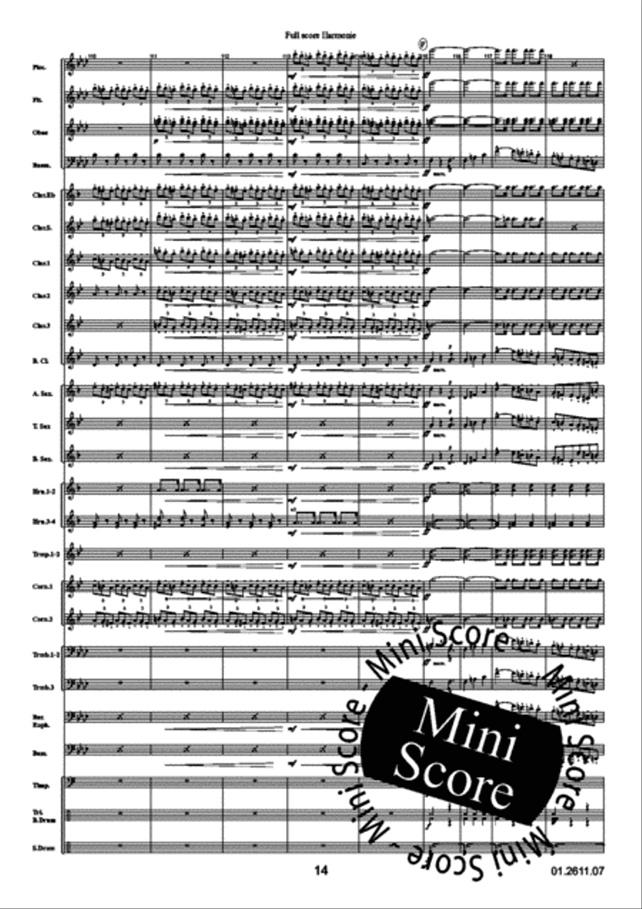 La Gazza Ladra La Gazza Ladra Concert Band scores gallery preview page 18