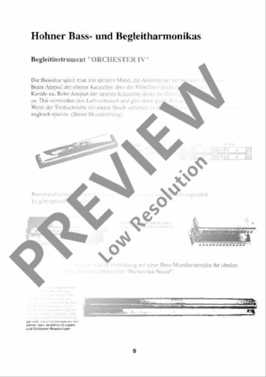 Das große Mundharmonika Volksliederbuch Harp scores gallery preview page 6