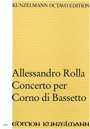 Concerto for basset horn in F major
