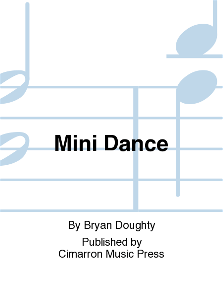 Mini Dance Large Ensemble scores gallery preview page 1