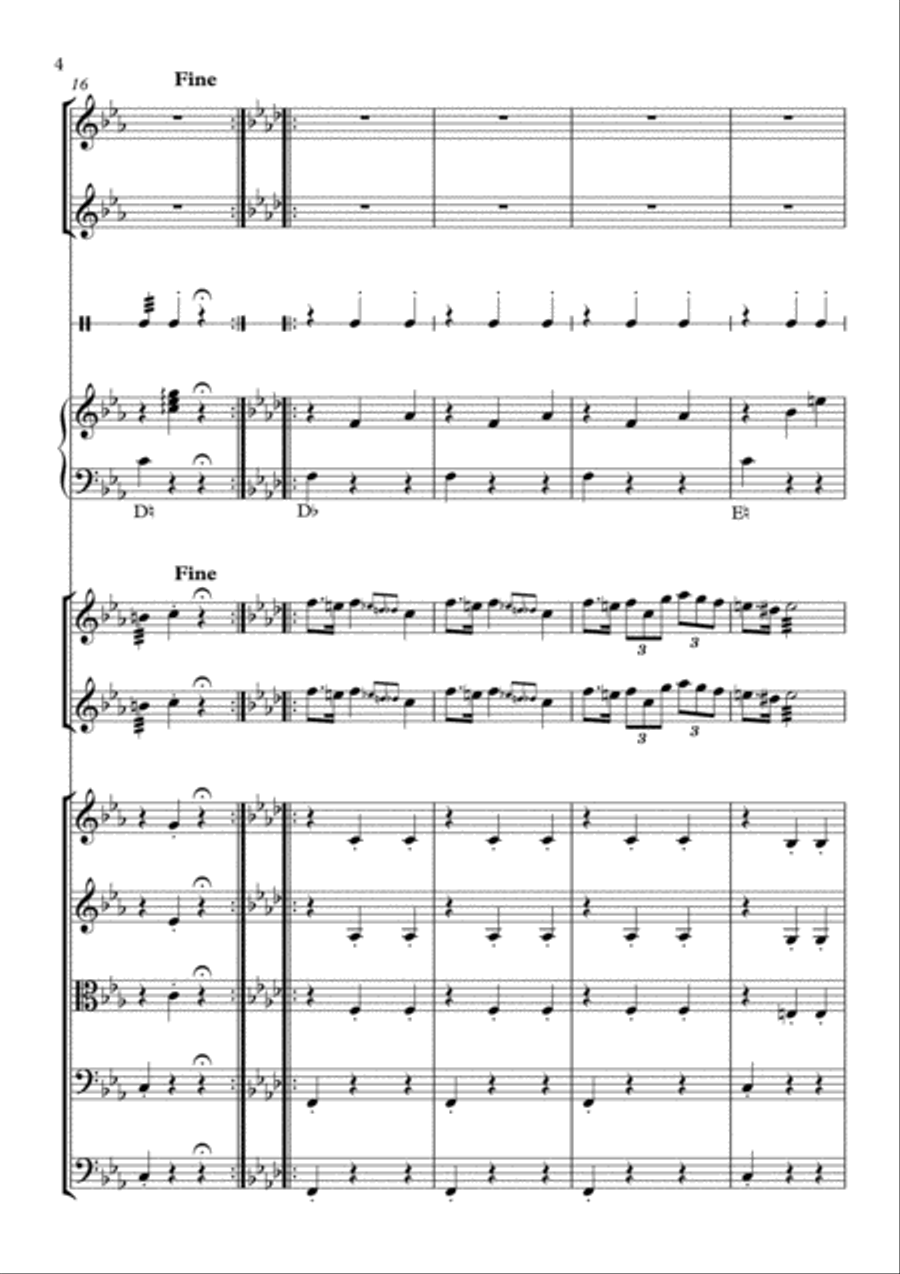 Emerald Stars Large Ensemble scores gallery preview page 4