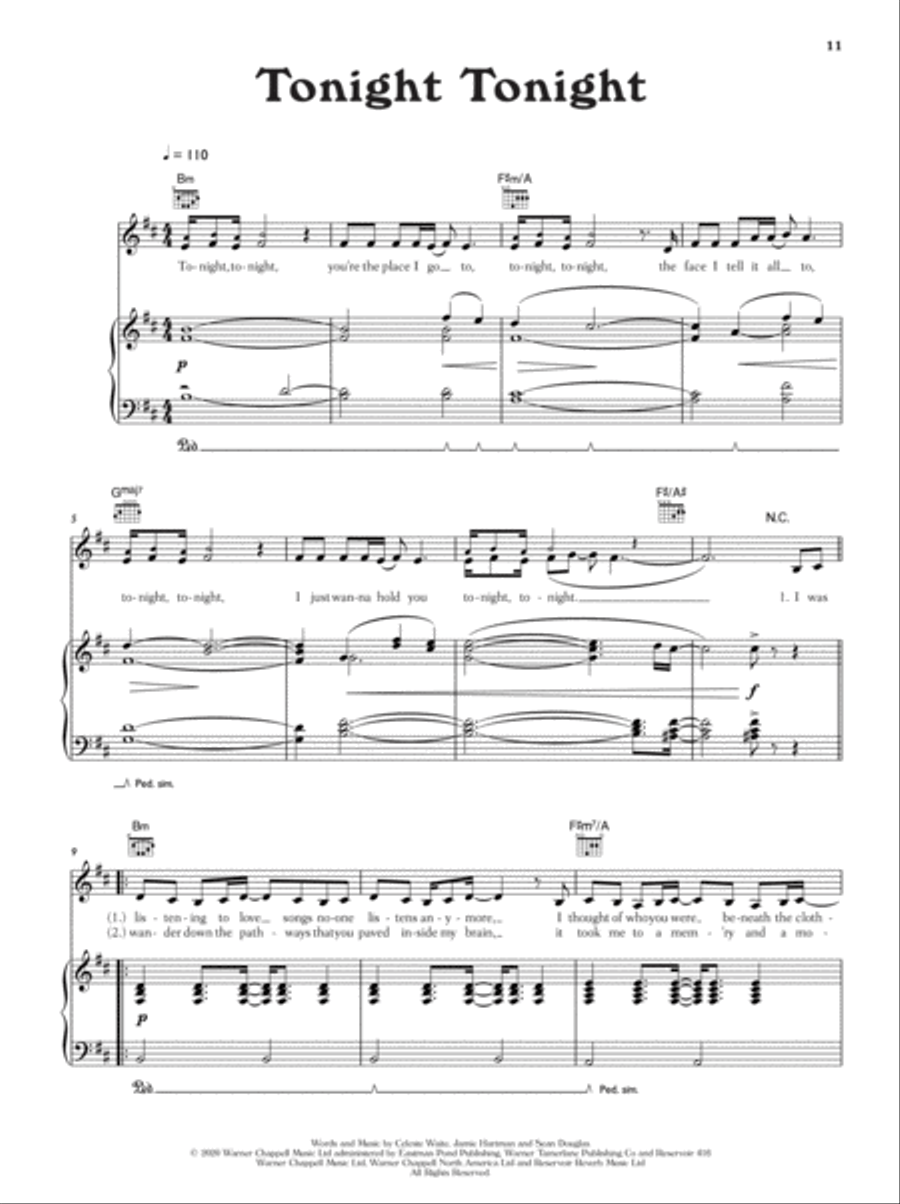 Not Your Muse Not Your Muse Piano, Vocal, Guitar scores gallery preview page 3