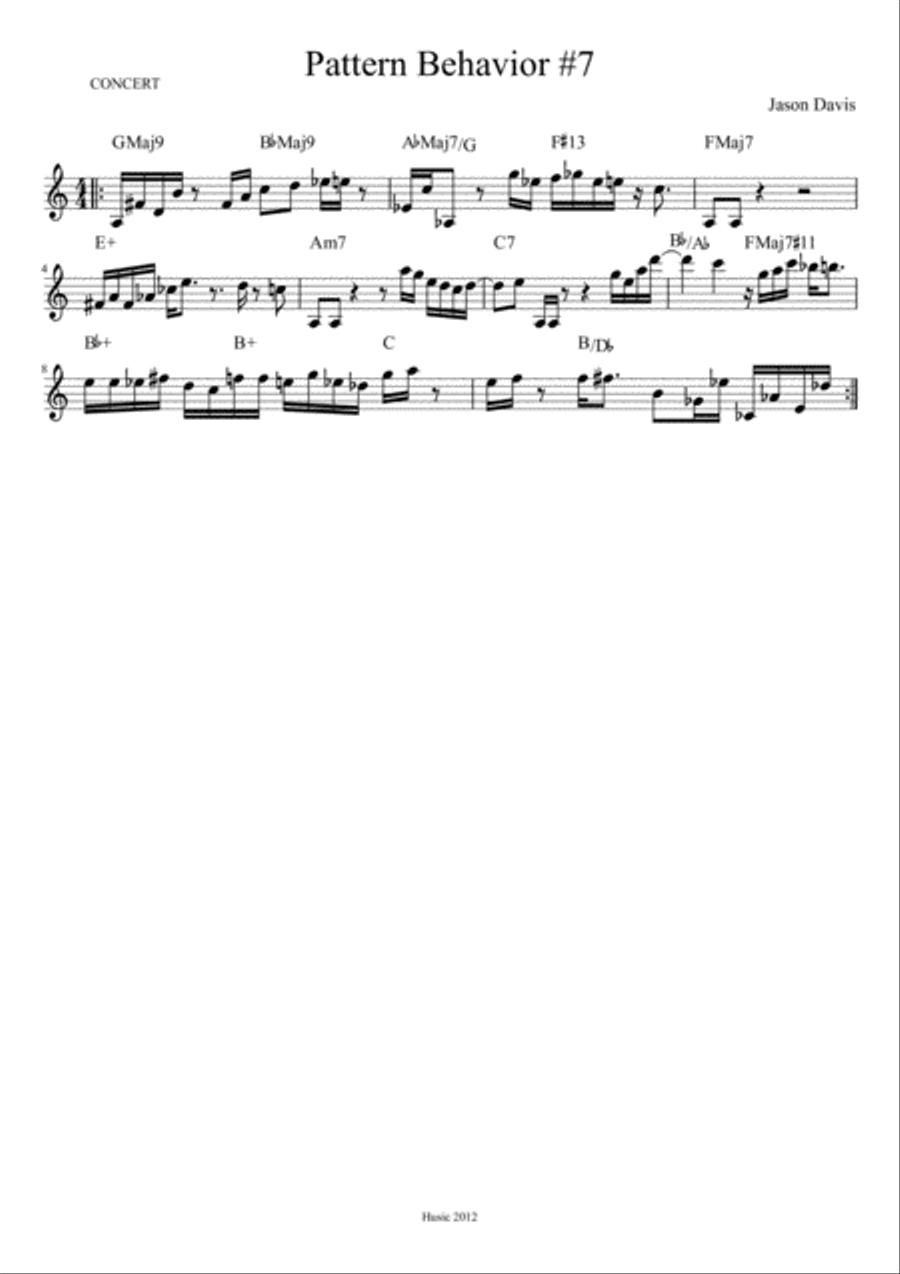 Jason Davis Real Book Jason Davis Real Book Jazz Ensemble scores gallery preview page 4