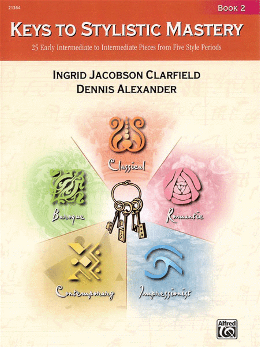 Keys to Stylistic Mastery, Book 2 Piano Solo scores gallery preview page 1