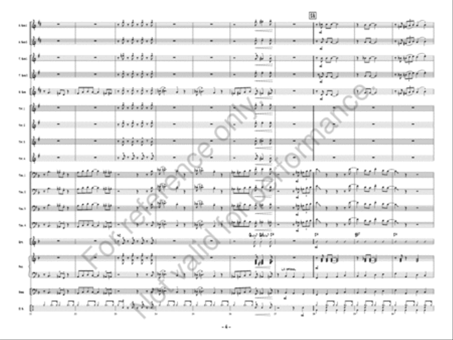 Cage Free Trombones Jazz Ensemble scores gallery preview page 5