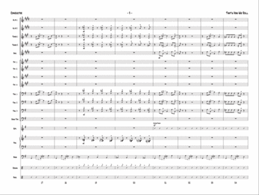 That's How We Roll Jazz Ensemble scores gallery preview page 4