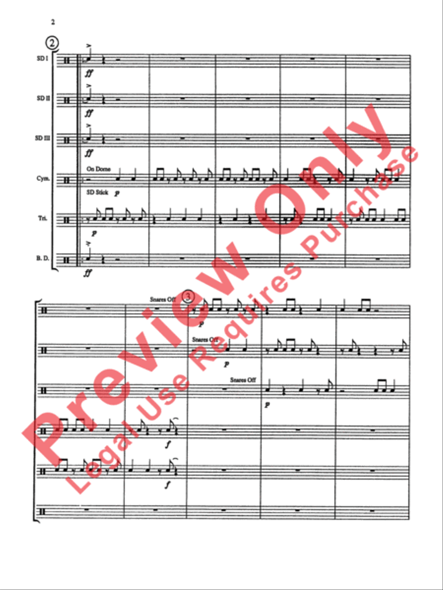 Assimilation Assimilation Percussion Ensemble scores gallery preview page 5