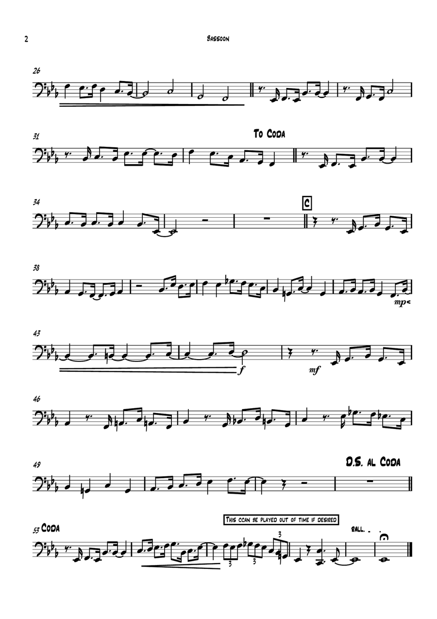 Ain't Misbehavin' Woodwind Quintet scores gallery preview page 2