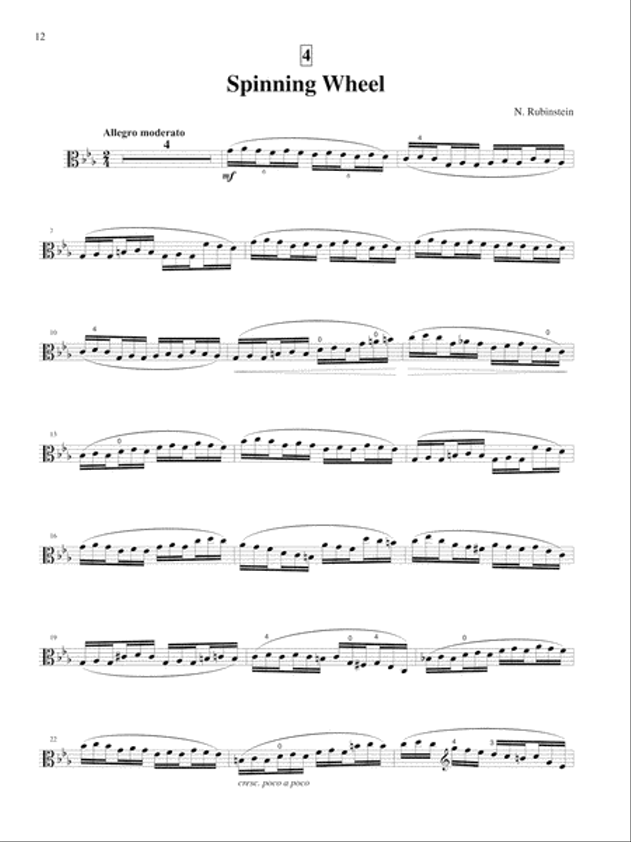 Suzuki Viola School, Volume 5 String Methods scores gallery preview page 5