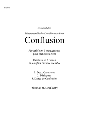 Conflusion - Suite - Wind Ensemble - Flute 1