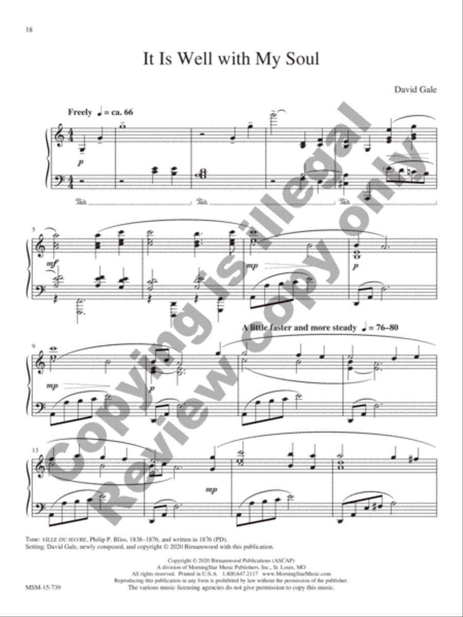 Morning Has Broken Morning Has Broken Piano Solo scores gallery preview page 7