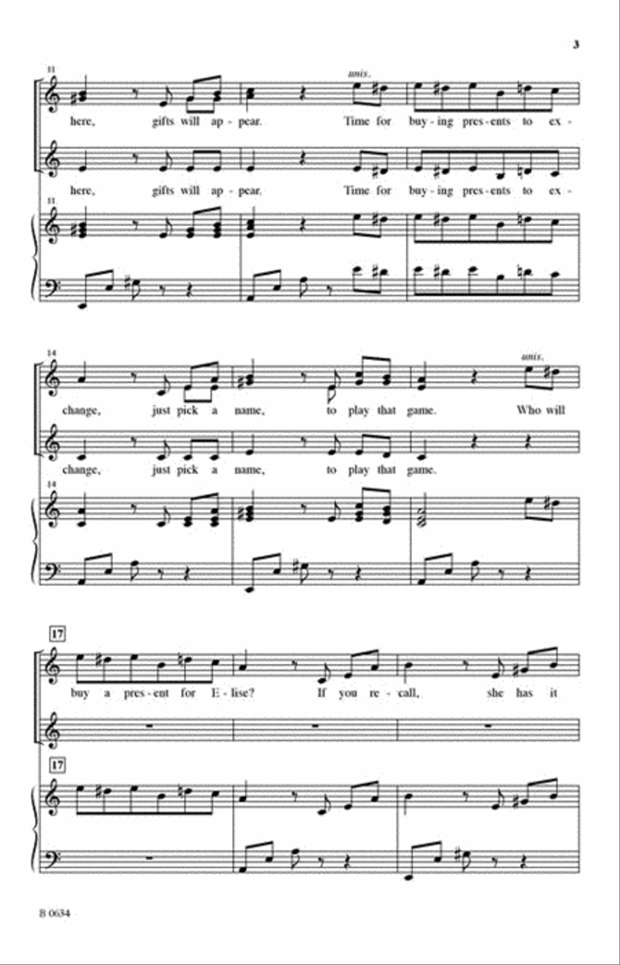 A Present Für Elise A Present Für Elise SSA scores gallery preview page 3