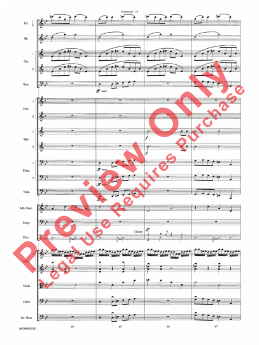 Aboriginal Rituals Aboriginal Rituals Full Orchestra scores gallery preview page 16
