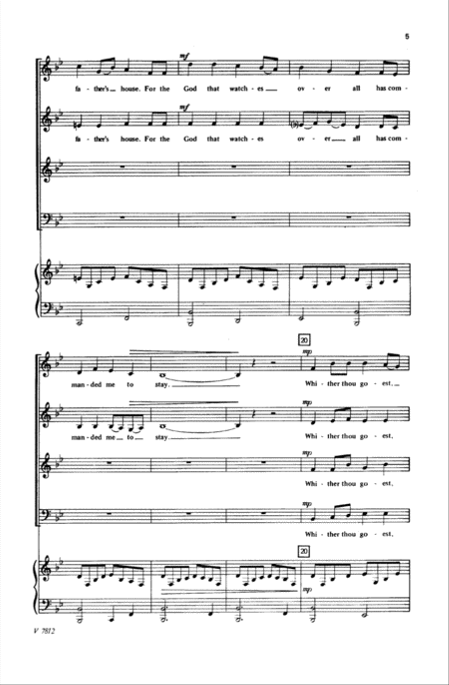 Song of Ruth Choir scores gallery preview page 3