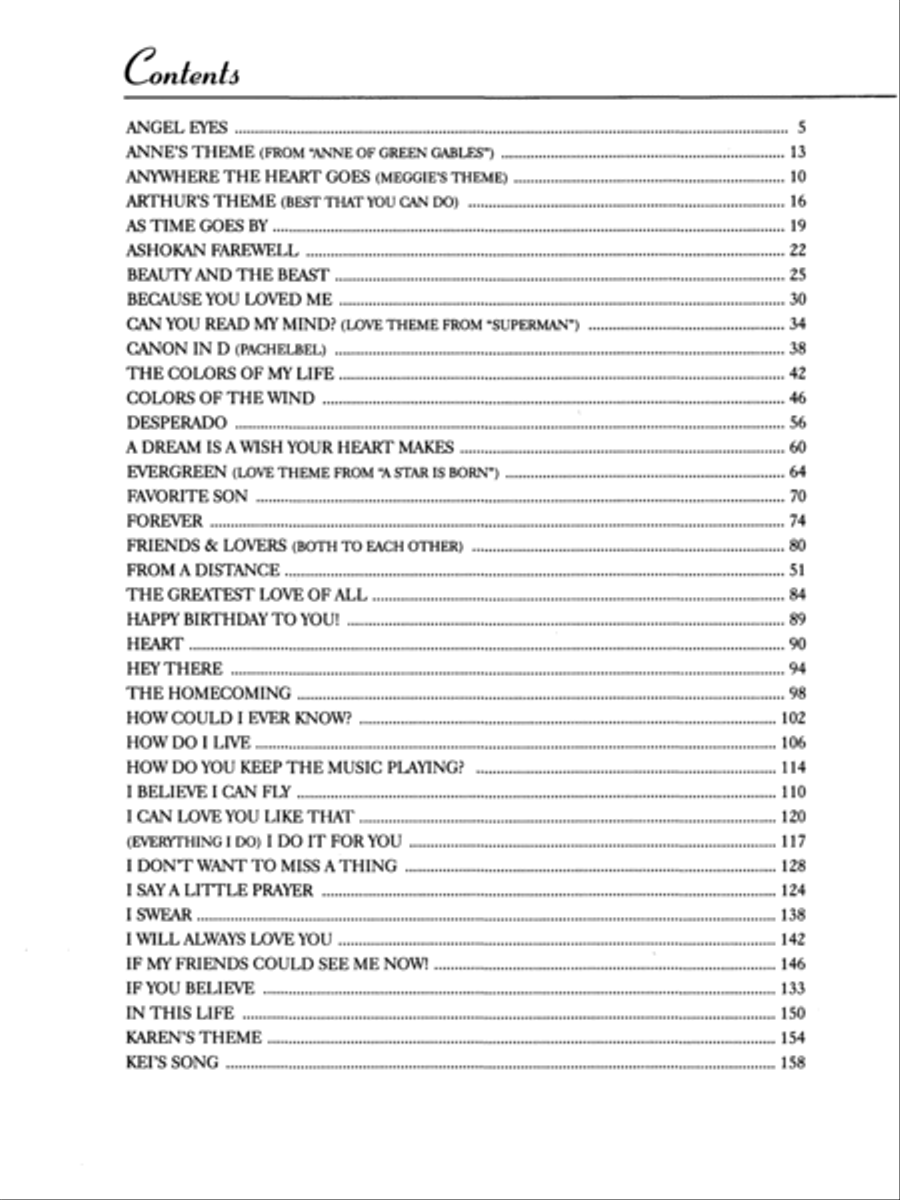 Complete Advanced Piano Solos Piano Solo scores gallery preview page 2