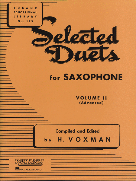 Selected Duets - Saxophone (Volume 2)