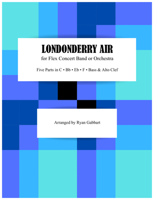 Book cover for Londonderry Air (Danny Boy) for Flex Ensemble (Beginner)