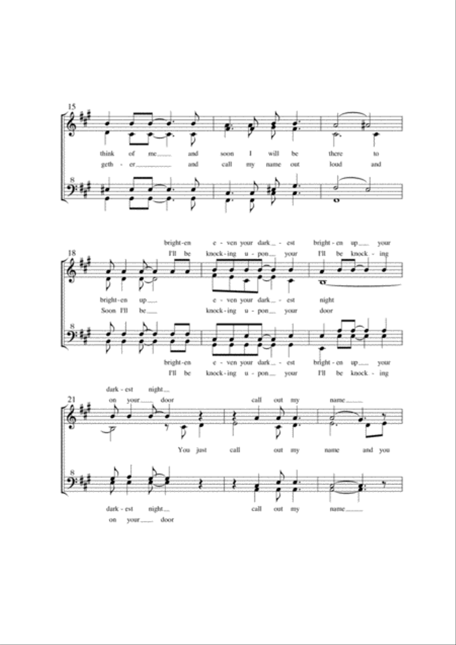 You've Got A Friend You've Got A Friend SSAA scores gallery preview page 3