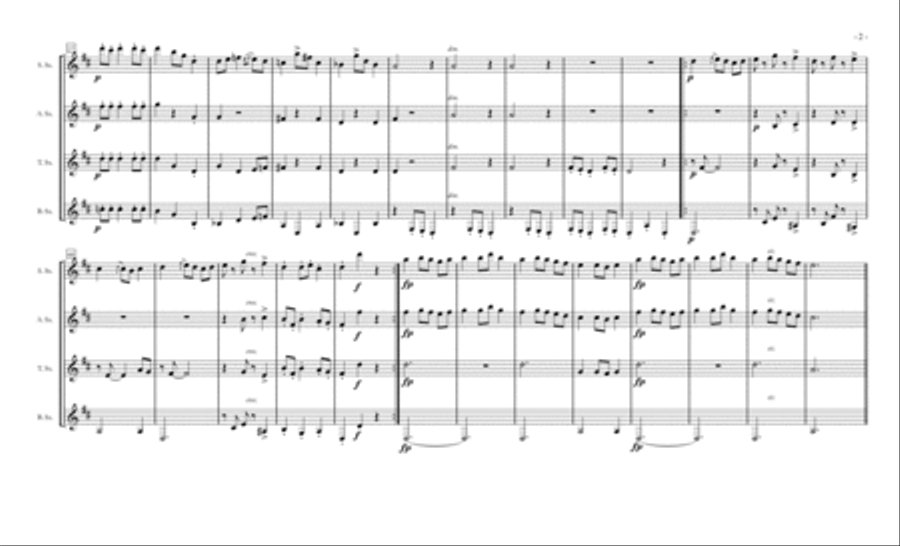 Spanish Dance #3 Spanish Dance #3 Guitar Ensemble scores gallery preview page 2