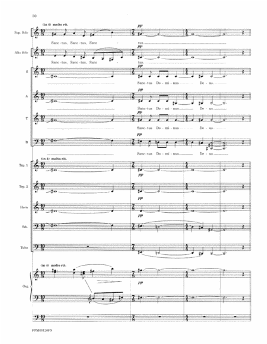 Transfiguration: An Ecumenical Mass - Full Score Divisi scores gallery preview page 53