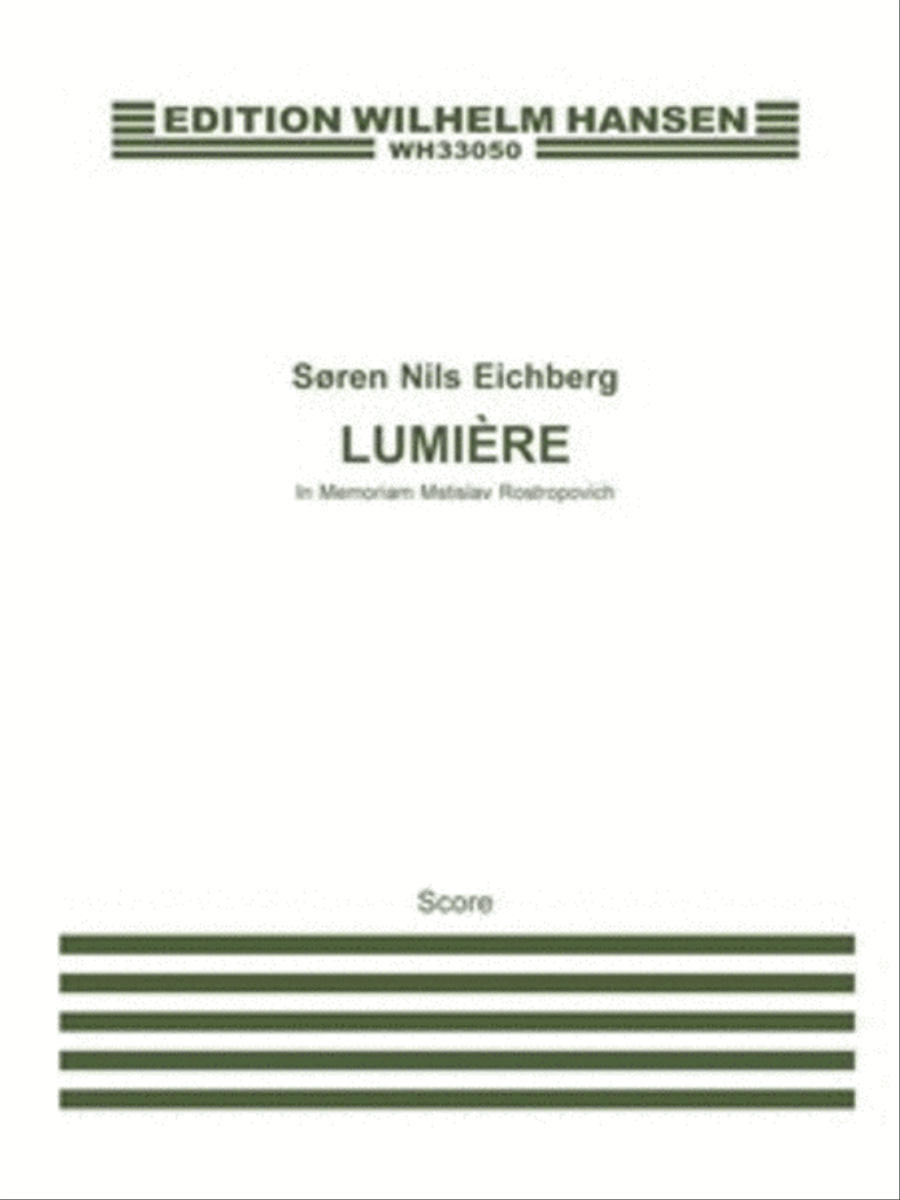 Lumière String Orchestra scores gallery preview page 1