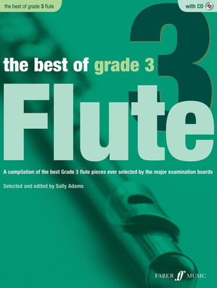 Book cover for Best Of Grade 3 Flute Book/CD