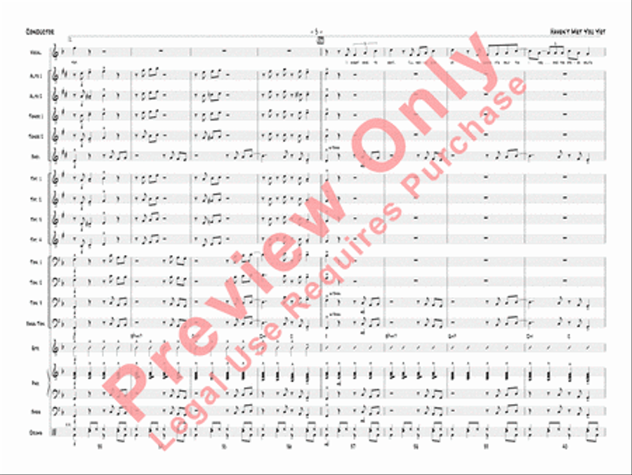 Haven't Met You Yet Haven't Met You Yet Jazz Ensemble scores gallery preview page 8