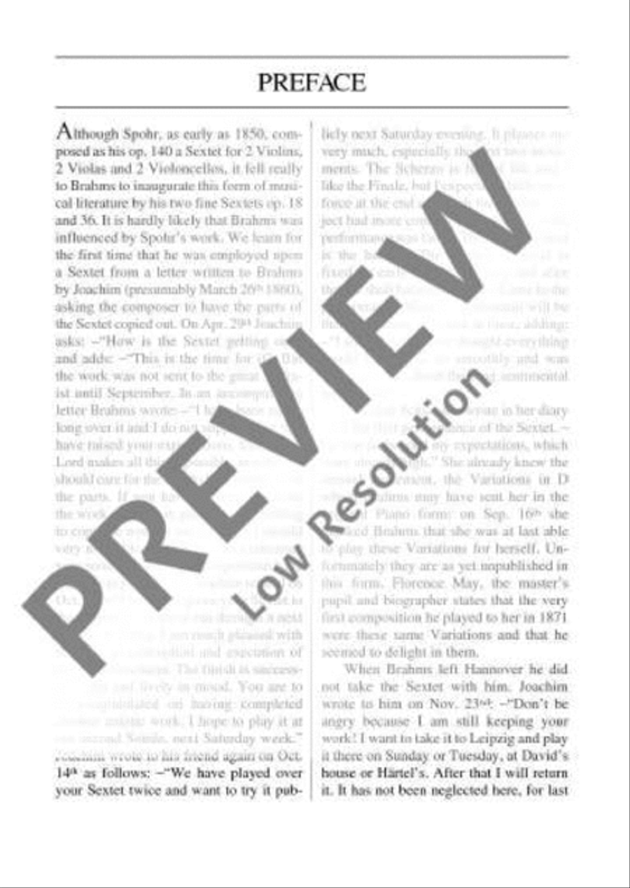 Sextet Bb major Sextet Bb major Cello scores gallery preview page 4