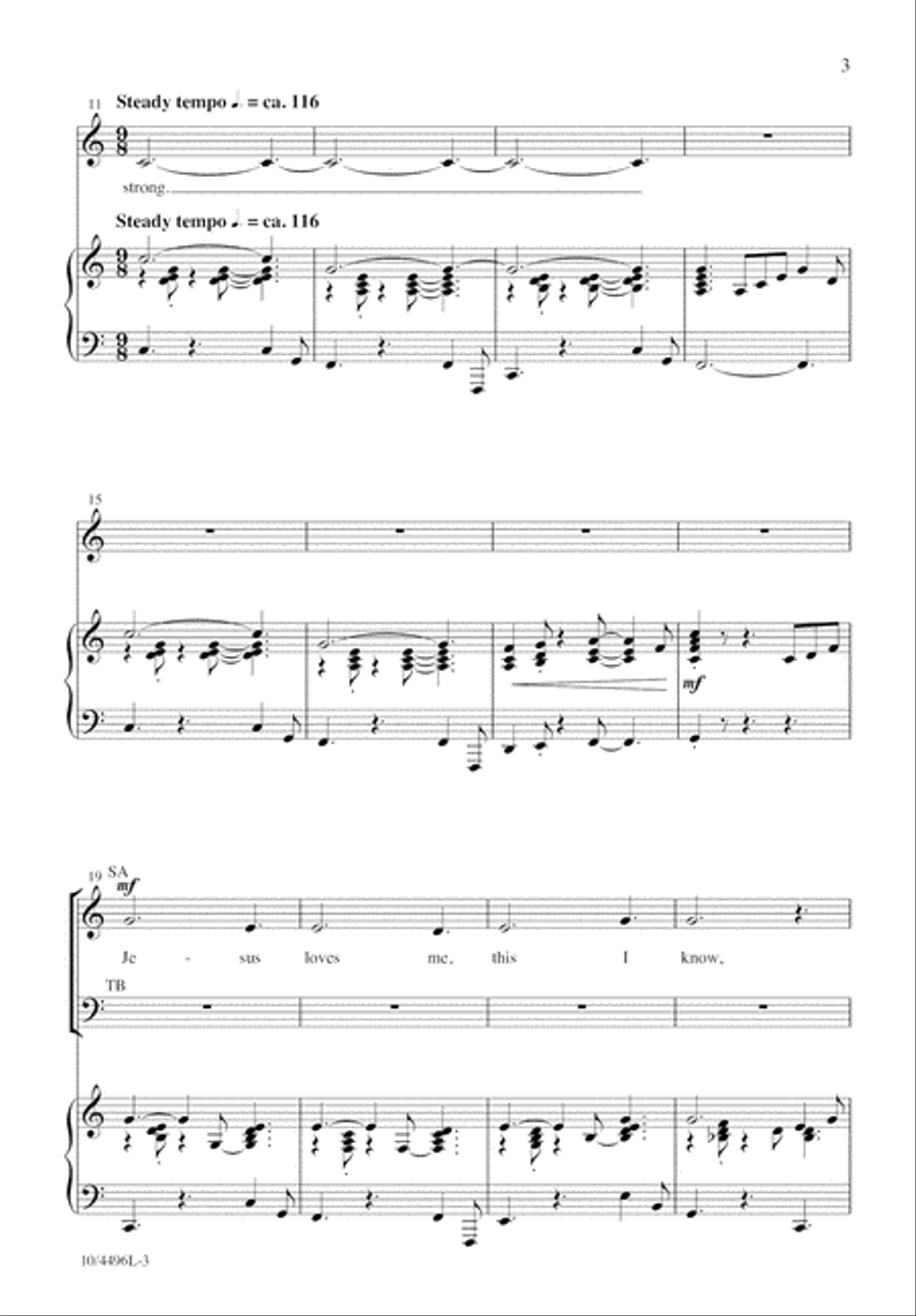 The Bible Tells Me So 4-Part scores gallery preview page 4