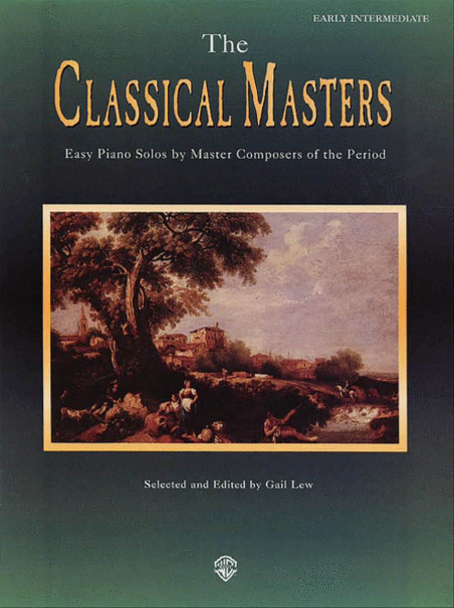 The Classical Masters Easy Piano scores gallery preview page 1