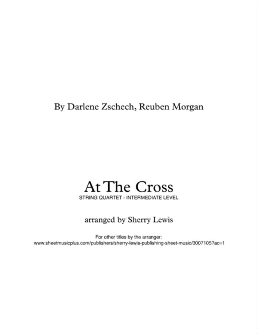 At The Cross String Quartet scores gallery preview page 2