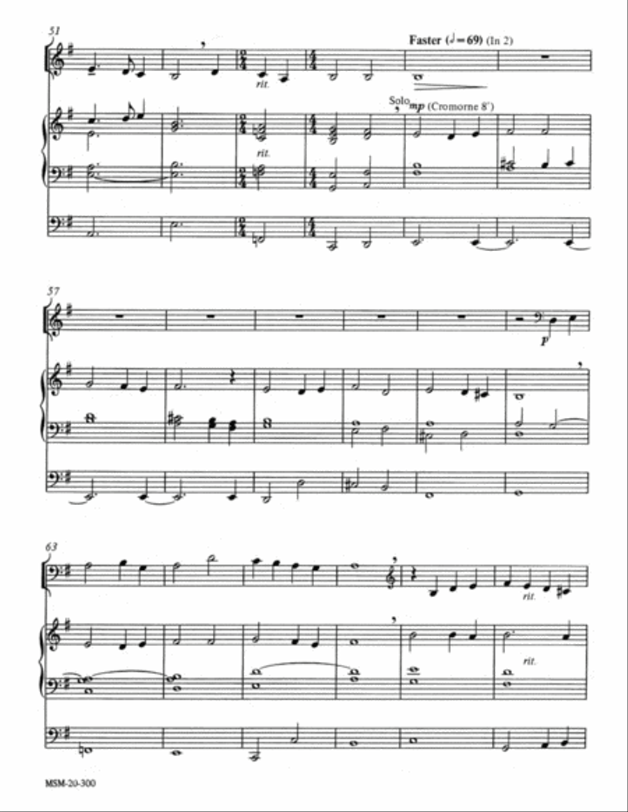 A Lenten Meditation Horn scores gallery preview page 4