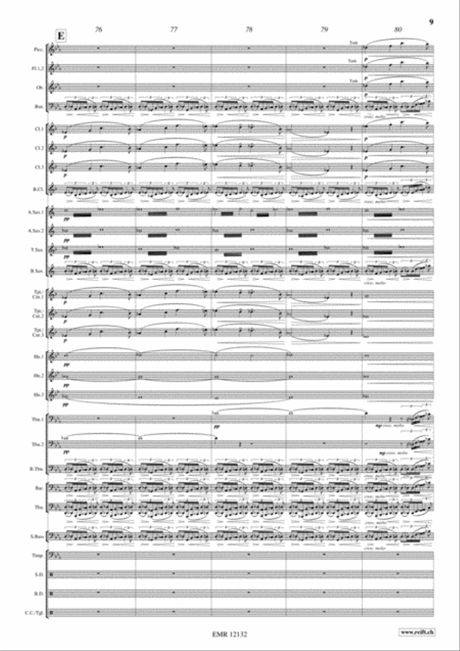 La Forza del Destino Concert Band scores gallery preview page 9