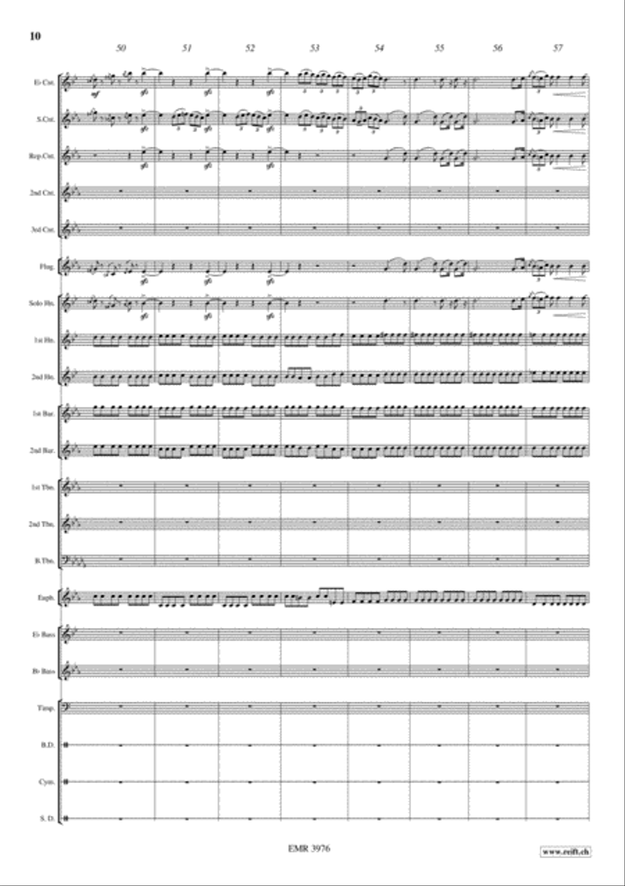 Light Cavalry Light Cavalry Brass Band scores gallery preview page 11