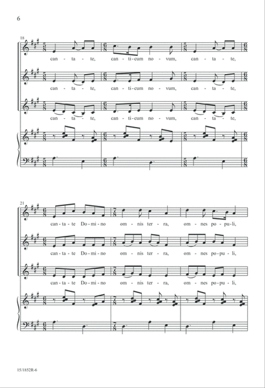 Cantate SSA scores gallery preview page 6