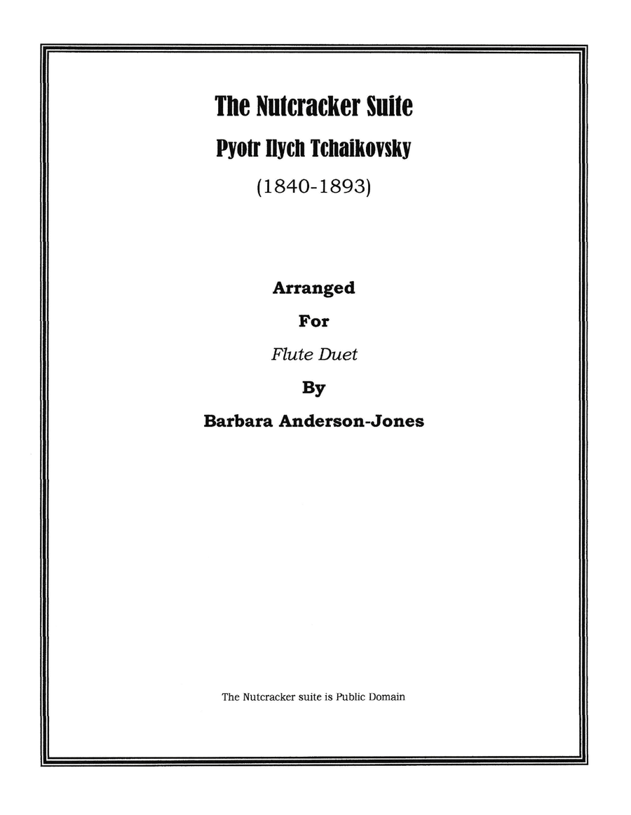 The Nutcracker Suite (Flute Duet) The Nutcracker Suite (Flute Duet) Flute Duet scores gallery preview page 1