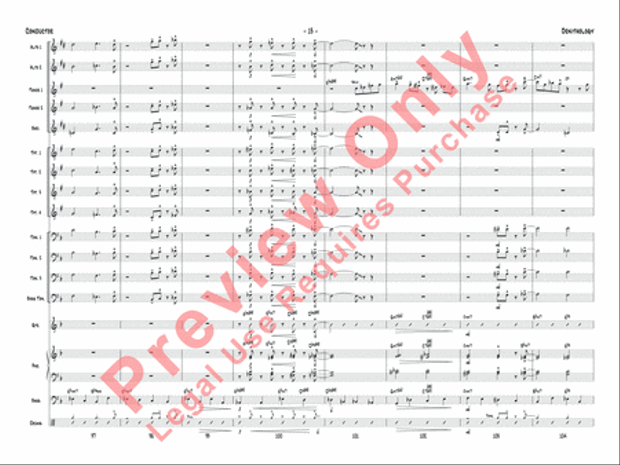Ornithology Ornithology Jazz Ensemble scores gallery preview page 16