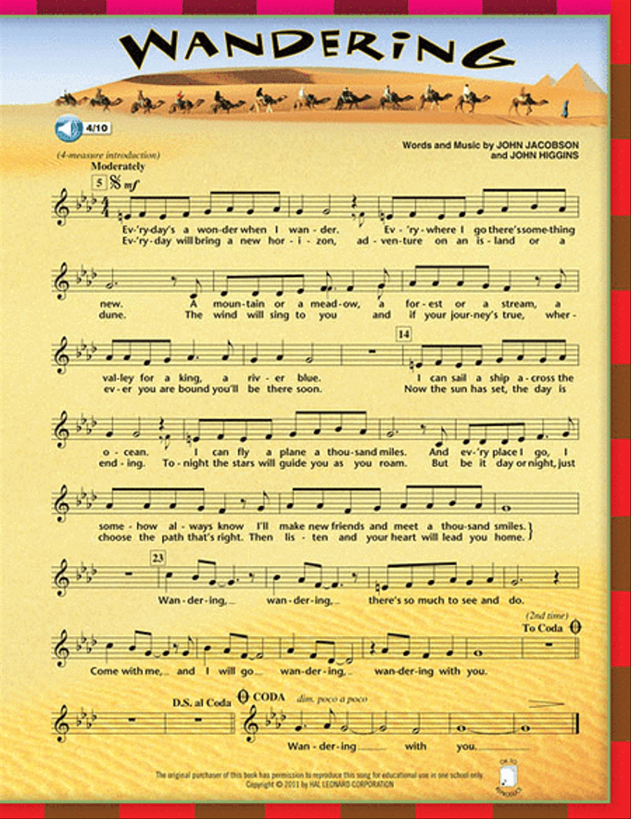 A New World Choir scores gallery preview page 5