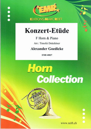 Book cover for Konzert-Etude