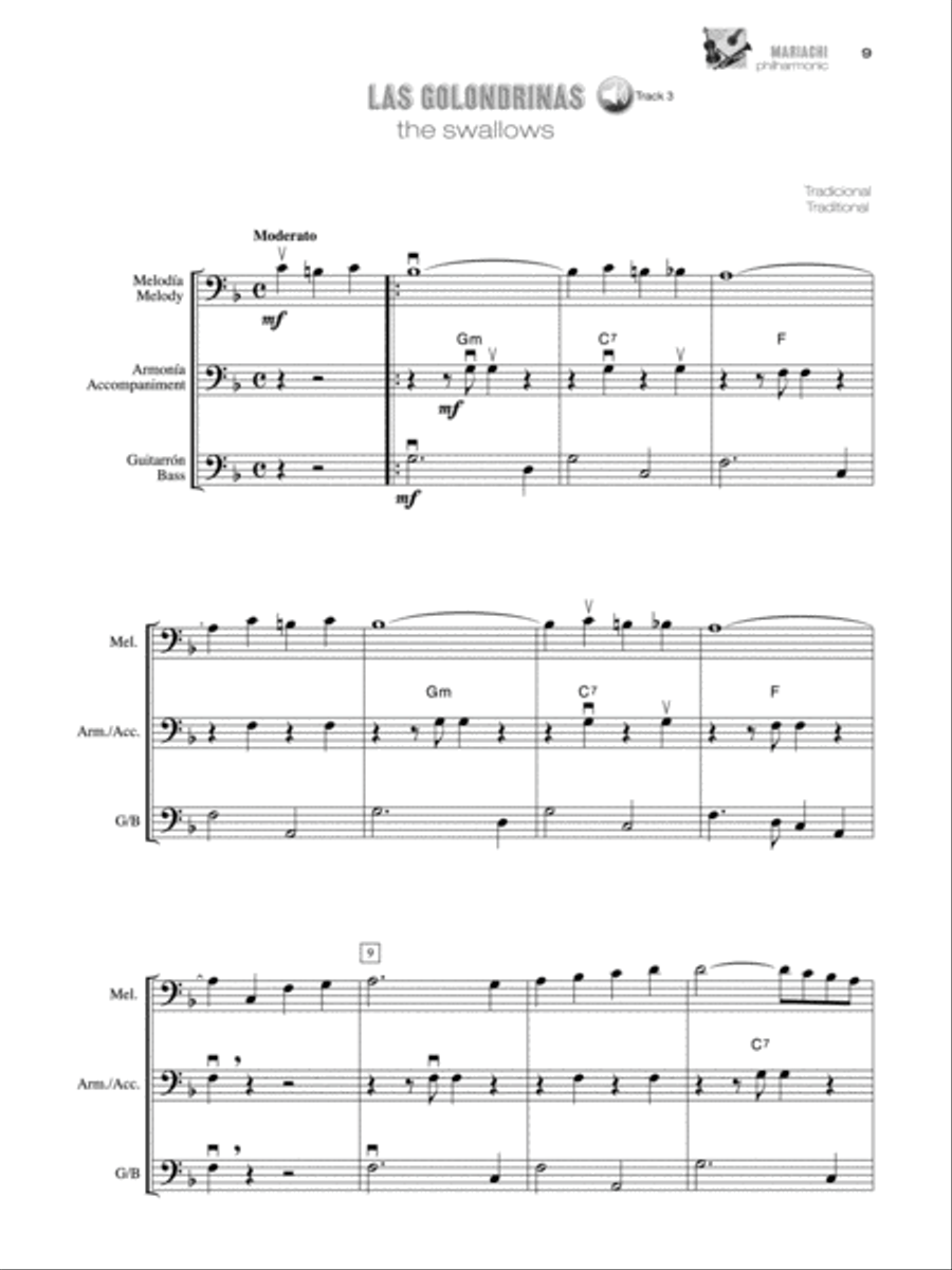 Mariachi Philharmonic - Cello/Bass (Book) String Orchestra scores gallery preview page 4